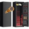 imageGreenvelly 10 Gun Safe for Rifles and PistolsGun Cabinet with Password Lock for HomeOfficeBedroom1014GunsAssembly RequiredBlack