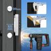 imageGreenvelly 10 Gun Safe for Rifles and PistolsGun Cabinet with Password Lock for HomeOfficeBedroom1014GunsAssembly RequiredBlack