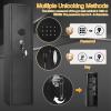 imageGreenvelly 10 Gun Safe for Rifles and PistolsGun Cabinet with Password Lock for HomeOfficeBedroom1014GunsAssembly RequiredBlack