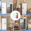 imageGreenvelly 10 Gun Safe for Rifles and PistolsGun Cabinet with Password Lock for HomeOfficeBedroom1014GunsAssembly RequiredWhite