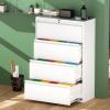imageGreenvelly 2 Drawer File Cabinet Black Metal Lateral File Cabinet with Lock Office Filing Cabinet for LegalLetterA4F4 Size with Hanging FilesampampKey Lockable File Cabinets for Home OfficeWhite