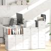 imageGreenvelly 2 Drawer File Cabinet Black Metal Lateral File Cabinet with Lock Office Filing Cabinet for LegalLetterA4F4 Size with Hanging FilesampampKey Lockable File Cabinets for Home OfficeWhite