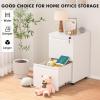 imageGreenvelly 3 Drawer Mobile File Cabinet with Lock Fully Assembled Rolling File Cabinet Except Casters Under Desk File Cabinet with Wheels for Home Office Fit LegalLetterA4 File Assembled WhiteWhite