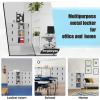 imageGreenvelly 9 Door Storage Locker for Employee Metal Locker for Office Gym Shool Lockable Black Steel Locker with Lock and Card Slot for HomeGarageGrey