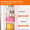 imageGreenvelly Makeup Vanity Desk with Lights and 2 Mirror Pink Vanity Table with 3 Lighting Modes and Stool Set Dressing Table with Drawers Vanity Desk for Women and Girls BedroomPink