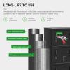 imageGreenvelly Metal Locker 66Lockers for Employees with 5DoorsTall Steel Lockable Storage Lockers with Standing LegsCard SlotsVents for GymSchoolOfficeKids RoomBlueBlack