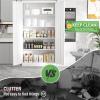 imageGreenvelly Metal Storage Cabinet 72quot Locking Metal Garage Storage Cabinet with Doors and 4 Adjustable Shelves Lockable Steel Cabinet for Home Office Garage Shop School White Grey 32quot W x 16quot DWhite1