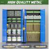 imageGreenvelly Metal Storage Cabinet with Doors and ShelvesLockable Storage Cabinet for Office36White Metal Garage Cabinets for Home Office Garage Kitchen ShopBlack Blue