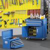 imageGreenvelly Metal Tool Chest8Drawer Rolling Tool Cart with Wheels2 in 1 Detachable Tool CabinetsTool BoxLiners and Locking System for GarageWarehouseWorkshop BarbershopBlackBlue