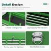 imageGreenvelly Metal Tool Chest8Drawer Rolling Tool Cart with Wheels2 in 1 Detachable Tool CabinetsTool BoxLiners and Locking System for GarageWarehouseWorkshop BarbershopBlackGreen