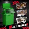 imageGreenvelly Metal Tool Chest8Drawer Rolling Tool Chest with WheelsTool Cabinet with Wheels2 in 1 Detachable Tool CabinetLiners and Locking System for Warehouse GarageWorkshopPurpleGreen