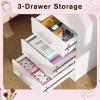 imageGreenvelly Vanity Desk with Mirrors and LightsWhite Vanity with Lighted Mirror and ChairMakeup Dressing Table with Drawers for WomenGirlBedroom