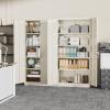 imageGreenvelly White Metal Storage Cabinet for Garage 72 Steel Locking Cabinet with Doors and 4 Shelves Tall Tool Organizer for Garage Systems Lockable File Storage for Home Office ClassroomGrey