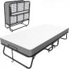 imageGreenvelly Folding Bed with 5 Inch Mattress 75 x 38 Portable Rollaway Bed with Memory Mattress and Metal Frame for AdultsGuest Twin SizeCot Size31