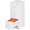 imageGreenvelly 4 Drawer File Cabinet with Lock Metal Filing Cabinet for Home Office Locking Vertical File Cabinet 18quot D File Cabinets for Home Office Easy Assemble WhiteWhite