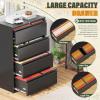 imageGreenvelly Lateral File Cabinet 4 Drawer