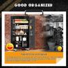 imageGreenvelly Metal Garage Storage Cabinet 72 Lockable Storage Cabinet with Adjustable Shelves Steel Tool Organizer for Home Office Garage School Classroom36quot W x 18quot DBlack