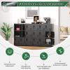 imageGreenvelly Metal Locker 72quot Metal Lockers for Employees with Locking Doors Lockable Steel Locker Storage for Office School Gym Home BlackBlack