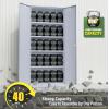 imageGreenvelly Metal Storage Cabinet with 2 Drawers36quot Black Lockable Metal Cabinets with Doors and Shelves Steel File Cabinet with Lock for Home Office Garage School ApartmentWarehouseDark Grey