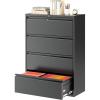imageGreenvelly Lateral File Cabinet 4 Drawer