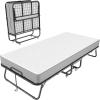 imageGreenvelly Folding Bed with MattressPortable Rollaway Beds with 5Inch Memory Foam Mattress and Metal Frame for AdultsGuest Bed75x31 Cot Size