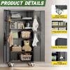 imageGreenvelly Metal Storage Cabinet with 4 Swivel Wheels73quot H White Garage Storage Cabinet with Wheels Rolling Tool Cabinet with Locking Doors and Shelves for HomeBasement Kitchen PantryWarehouseBlack