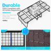 imageGreenvelly Folding Bed with Mattress 75quot x 31quot Rollaway Bed with 5quot Memory Foam Mattress for Adults Metal Frame Portable Bed for Guest Room Small Apartment Space Saving Fold Up for Easy Storage75 x 38