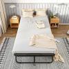 imageGreenvelly Folding Bed with 5 Inch Mattress 75 x 31 Portable Rollaway Bed with Memory Mattress Foldable Bed with Metal Frame for AdultsGuestSpaceSaving38