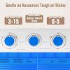 imageGreenvelly Portable Washing Machine 16 Lbs Compact Mini Washer and Dryer Combo Semiautomatic Twin Tub Laundry Washine with Drain Pump for Dorms Apartments RVs GreyBlue White
