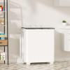 imageGreenvelly Portable Washing Machine 16 Lbs Compact Mini Washer and Dryer Combo Semiautomatic Twin Tub Laundry Washine with Drain Pump for Dorms Apartments RVs GreyGrey White