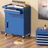 imageGreenvelly Tool Chest 5Drawer Rolling Tool Chest with Hooks and Lockable Wheels Detachable Top Tool Box Toolbox with Wheels Rolling Tool Box for Mechanics Garage Workshop and Tool Room PurpleBlue