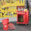 imageGreenvelly Tool Chest 5Drawer Rolling Tool Chest with Hooks and Lockable Wheels Detachable Top Tool Box Toolbox with Wheels Rolling Tool Box for Mechanics Garage Workshop and Tool Room PurpleRed